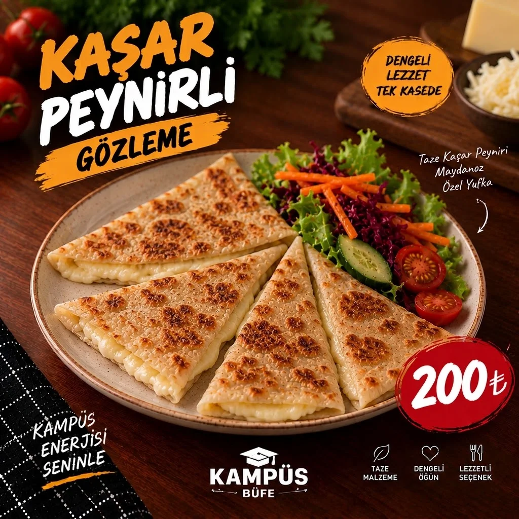Kaşar Peynirli Gözleme